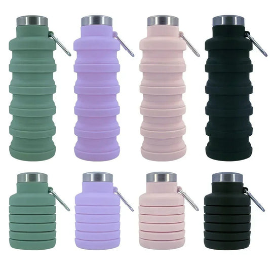 OG Shrink Flask Bpa Free Silicone Bottle Portable and Retractable - #shoOUTGEAEPLUS#